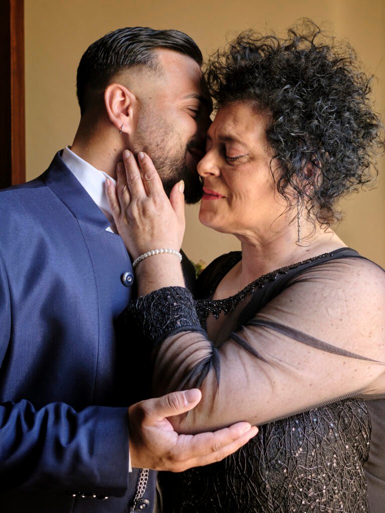 madre e figlio matrimonio